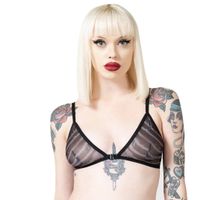 KILLSTAR  - Damen-BH - Vertebra Bralet - Schwarz S
