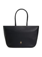 TOMMY HILFIGER Shopper torba  grafit siva / crna