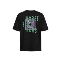 HORSEFEATHERS Top Dante - black BLACK velikost L