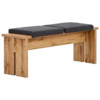 Ti'me SEDACÍ LAVICE, kompozitní dřevo, 126/49/40 cm