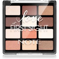 Note Cosmetique Love At First Sight paleta senčil za oči 202 Insta Lovers