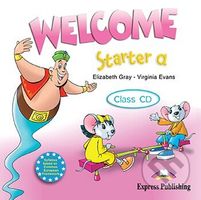 Welcome Starter A - Class Audio CD (1) - Elizabeth Gray, Virginia Evans - audiokniha z kategorie Jazykové učebnice a slovníky