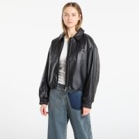 Μπουφάν Calvin Klein Jeans Faux Leather Insulated Jacket Black XS