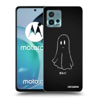 Silikónový čierny obal pre Motorola Moto G72 - Ghost 2