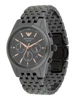 Emporio Armani Analogni sat  svijetloplava / rozo zlatna / crna