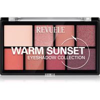 Revuele Eyeshadow Collection палітра тіней відтінок Warm Sunset 15 гр