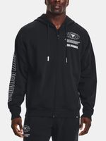 Under Armour UA Project Rock Dsrpt Rvl Flc FZ Sweatshirt Schwarz