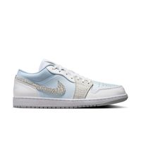 Air Jordan 1 Low SE "Blue Tint Elephant Print" - Pánske - Tenisky Jordan - Modré - IB7692-400 - Veľkosť: 45.5