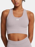 Under Armour Vanish Seamless Mid Grudnjak siva