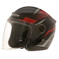 Moto přilba Cassida Reflex  černo-červená  XS (53-54)