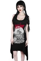 Damen Kleid (Tunika) KILLSTAR - Lonewolf Lace-Up - SCHWARZ 4XL