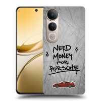 Silikónový čierny obal pre Vivo V50 Lite 5G - Grey Drift