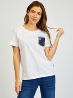 Sam 73 Marie Tricou Alb