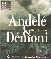 Andělé a démoni (1x CD) - Dan Brown - audiokniha z kategorie Detektivky