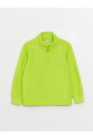 LC Waikiki High Collar Basic Long Sleeve Fleece Boys' T-Shirt