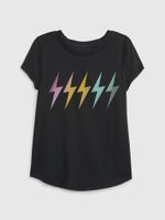 GAP Children's T-shirt organic with print - Girls