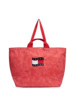 Tommy Jeans Shopper torba  mornarsko plava / crvena / svijetlocrvena / bijela