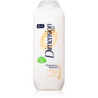 Dimension by Lux 2in1 Shampoo und Conditioner 2 in 1 für die Glattung des Haares 250 ml