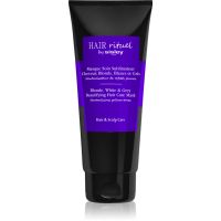 Hair Rituel by Sisley Blonde, White & Grey Beautifying Hair Care Mask маска за коса неутрализиращ кафеникавите оттенъци 200 мл.