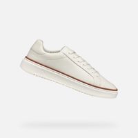 White men's sneakers Geox Zackerty - Men's