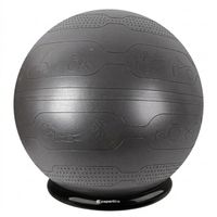 Gymnastický míč inSPORTline Stretch Ball 75 cm se základnou BallBase černá