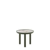 K-Top table kulatý 60 cm zelená/symfonie Kartell