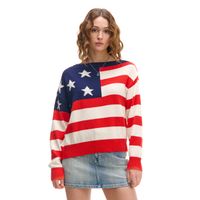 Cropp - Pulover s potiskom - raznobarvna