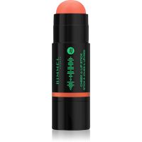 Rimmel x Spotify Glow Stick róż do policzków w sztyfcie odcień 210 Peachy Rythm 6 g