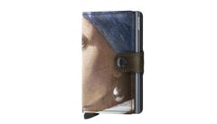 Secrid Miniwallet x Art Pearl Earring Unisex - Peňaženka Secrid - Hnedá - MAr-Pearl-One-size-1 - Size: One size