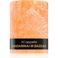 ACappella Mandarin and Basil aроматична свічка 80 гр