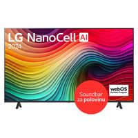 50"-LG NanoCell AI- NANO81- 4K Smart TV 2024