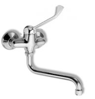 Novaservis Dřezová baterie 100 mm lékařská páka Metalia 55 chrom 55074L/T,0