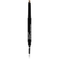 Wet n Wild Ultimate Brow obojestranski svinčnik za obrvi s krtačko odtenek Ash Brown 0.2 g