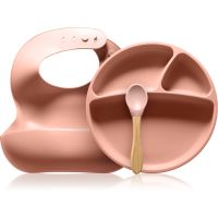 Minikoioi BLW II Pinky Pink набір посуду