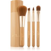 Luvia Cosmetics Bamboo Travel set čopičev potovalna