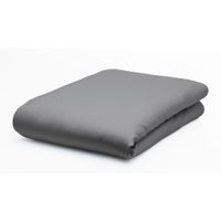 Fleuresse NAPÍNACIA PLACHTA, džersej, sivá, 100/200 cm