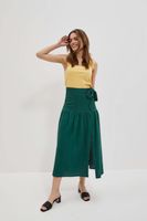 Marisse Women's Skirt L-Sc-4022 Palm Leaf