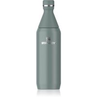 Stanley All Day Slim Bottle пляшка для води з неіржавної сталі Shale 600 мл