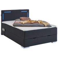 Xora BOXSPRINGOVÁ POSTEĽ, 140/200 cm antracitová