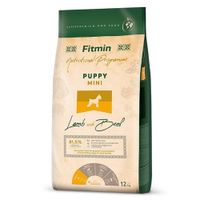 Fitmin Dog Mini Puppy Bárány Marhahússal 12 kg