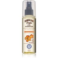 Hawaiian Tropic Silk Hydration napolaj arcra és testre SPF 15 150 ml