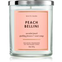 Bath & Body Works Peach Bellini vonná svíčka 227 g