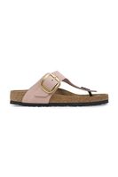 Birkenstock šľapky dámske nubukové Gizeh Big Buckle