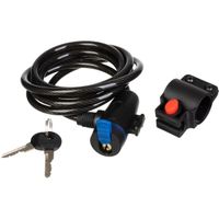 Quick BIKE LOCK 180 Катинар за колело, черно, размер