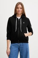 Polo Ralph Lauren mikina na zips s kapucňou dámska bavlnená