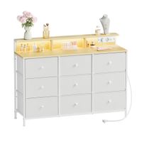 KOMODA, bílá, ecru, 114/84/33,5 cm