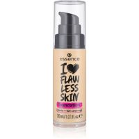 essence I LOVE FLAWLESS SKIN deckendes Foundation mit Matt-Effekt Farbton 30 - Dark Porcelain 30 ml