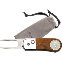 LIGNUM FX PITCHFORK ALUMINIUM WALNUT WOOD Двоен зъб, кафяво, размер
