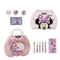 COLOURING STATIONERY SET BRIEFCASE MINNIE