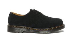 Dr. Martens 1461 Suede Black Bărbați - Încălțăminte Dr. Martens - Negru - DM27458001-4 - Size: 4